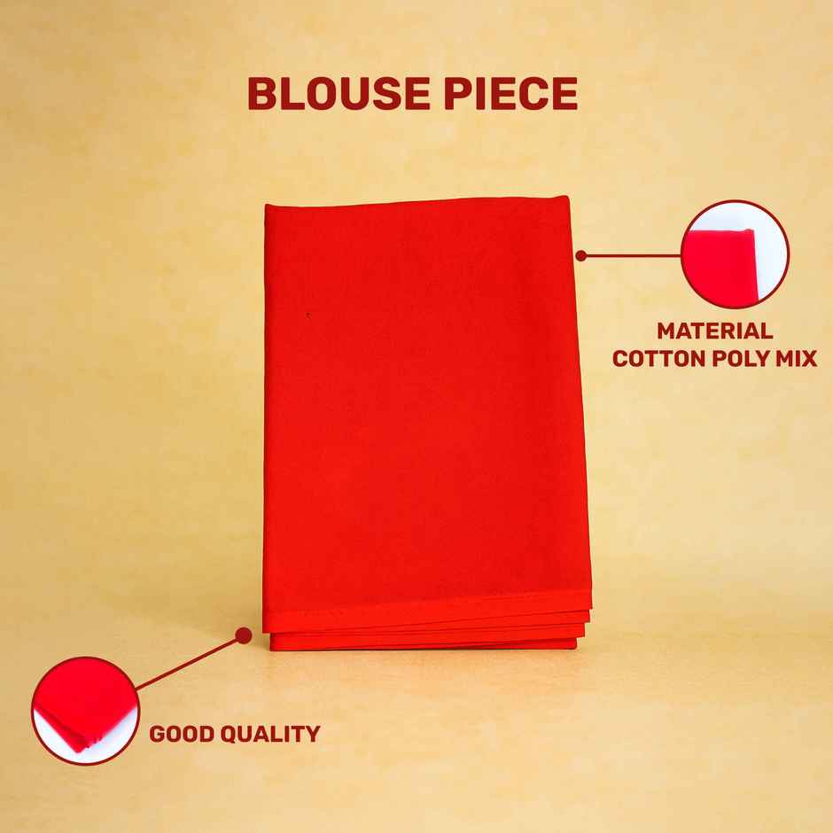 Svasti - Blouse Piece Red | Varalakshmi Special's