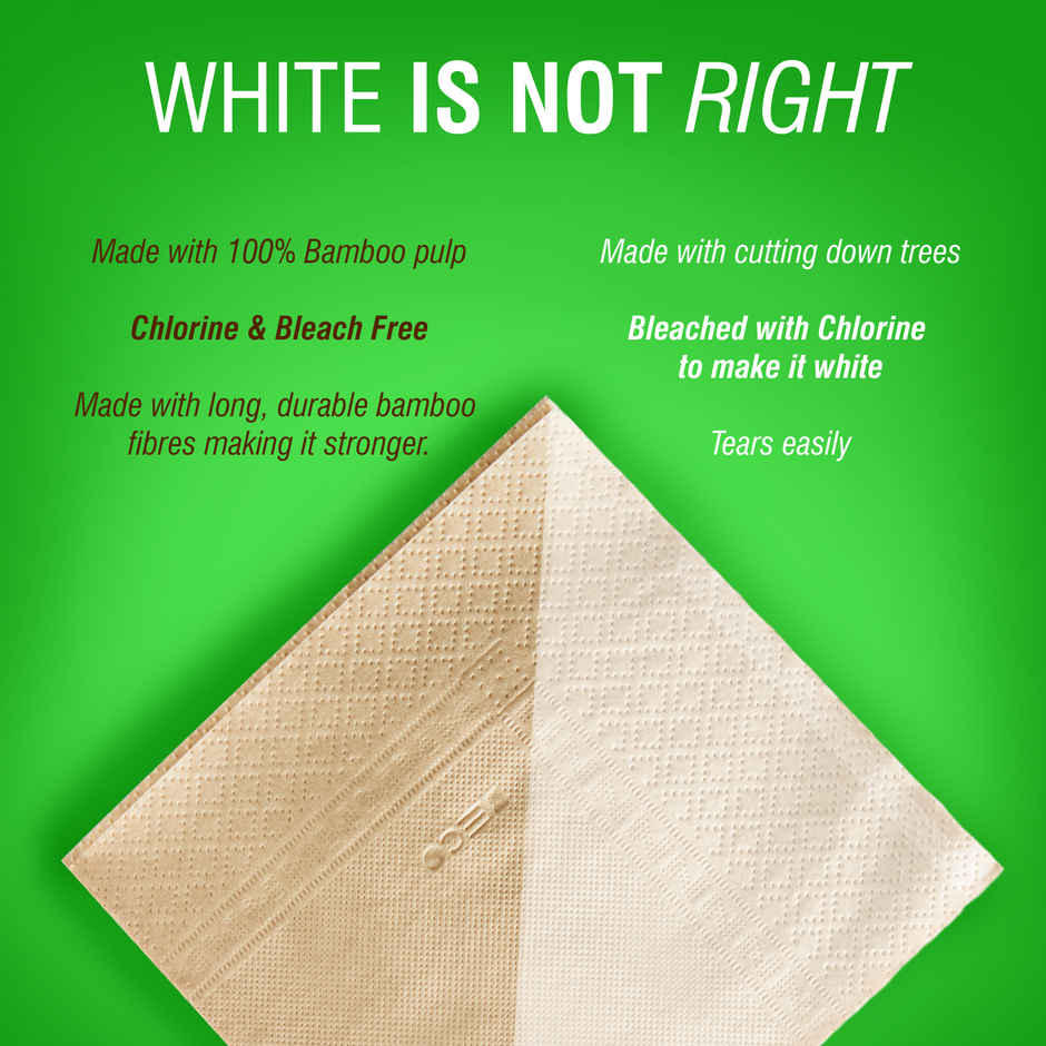 Beco Eco Friendly Serving Napkins | 2 ply | 50 sheets