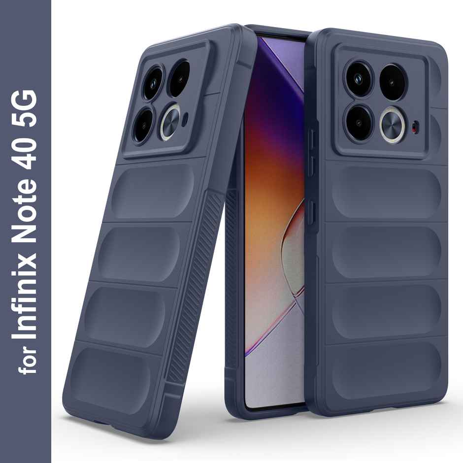 Zapcase Back Cover for Infinix Note 40 5G | Magic-Sapphire