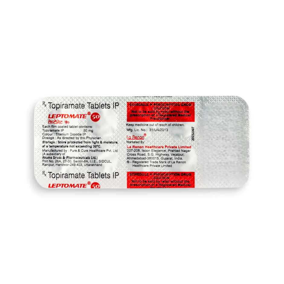 Leptomate 50 Tablets