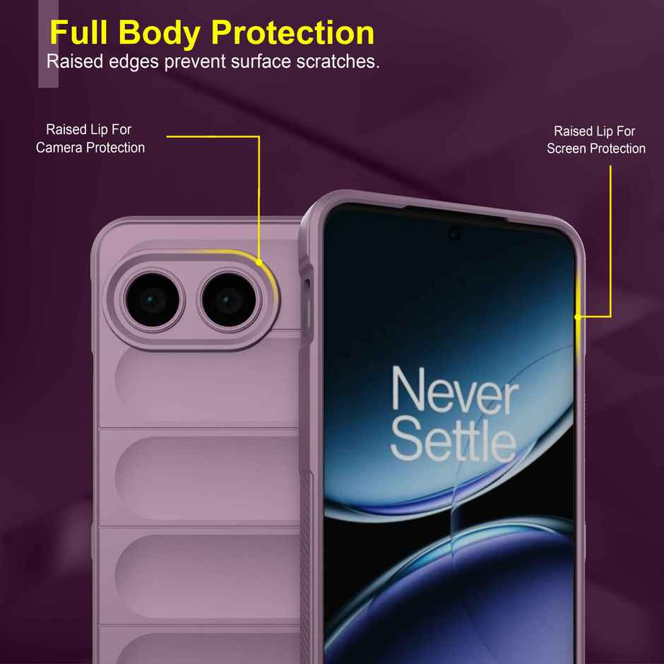 Zapcase Back Cover for OnePlus Nord 4 5G | Magic-Lavender
