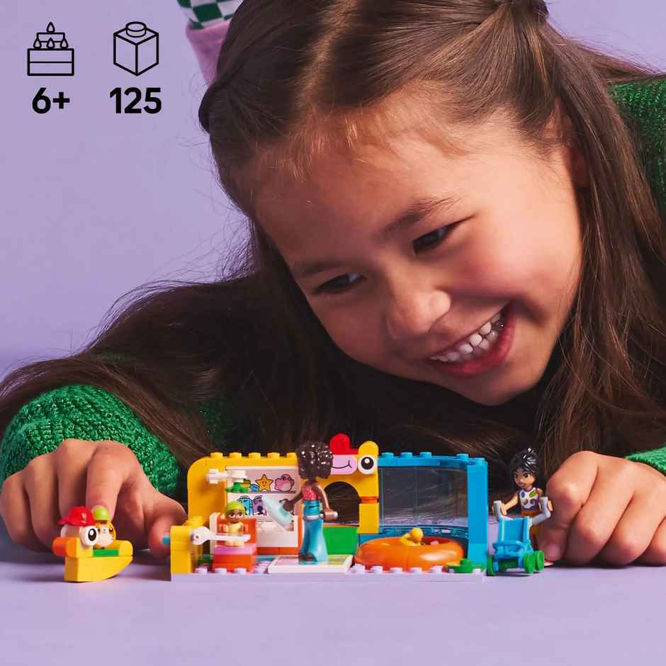 LEGO Friends Aliya's Baby Sister's Playroom Pretend-Play Building Kit 42645 Toys|6Y+