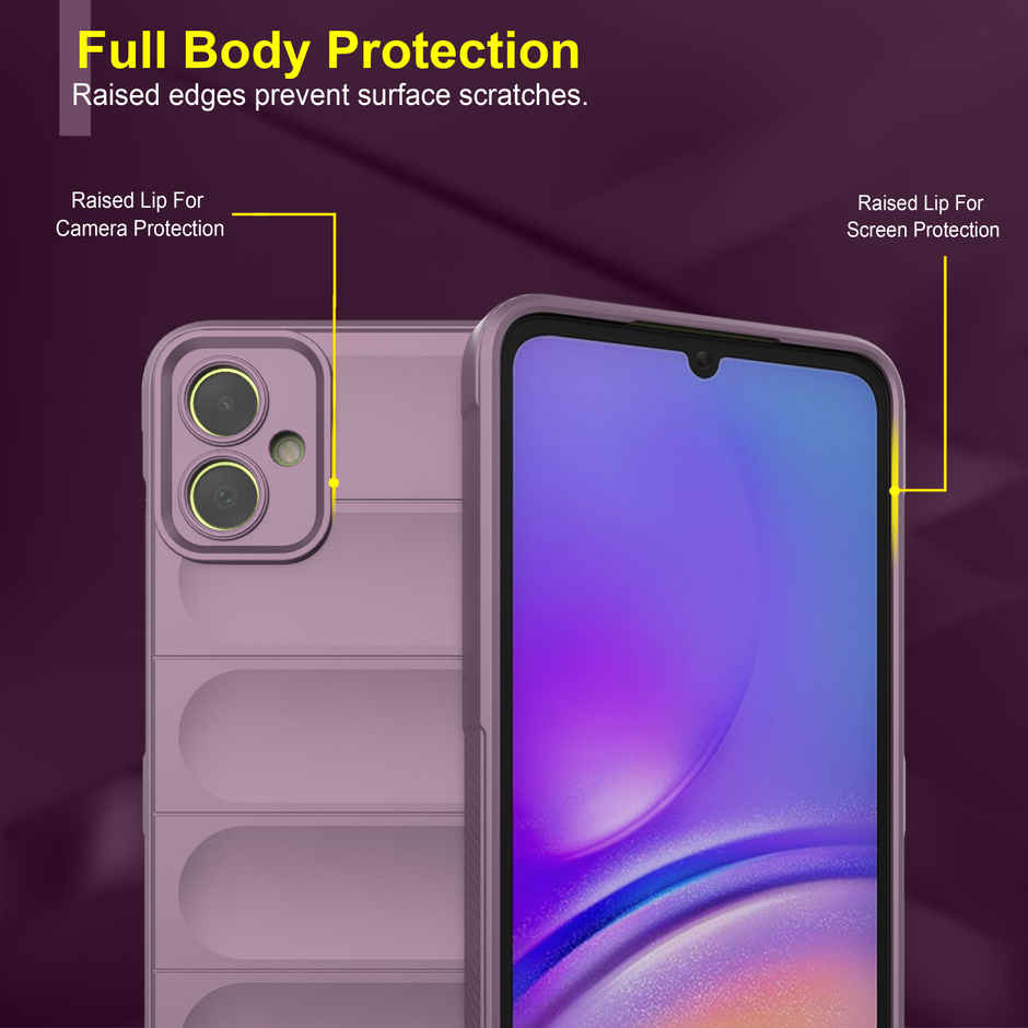 Zapcase Back Cover for Samsung Galaxy F05 | Magic-Lavender