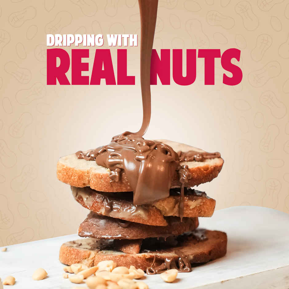 DOCTOR'S CHOICE High Protein Peanut Butter Dark Chocolate Flavour | Chocolate Fudge Creamy
