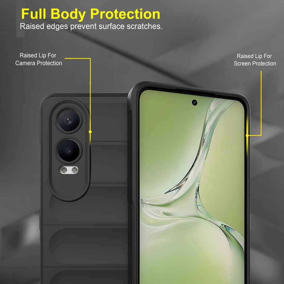 Zapcase Back Cover for OnePlus Nord CE 4 Lite 5G | Magic-Black