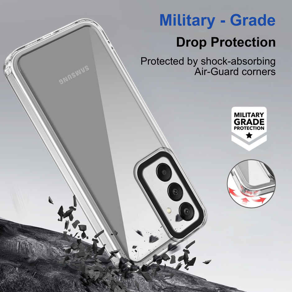 Zapcase Back Cover for Samsung Galaxy A16 5G | Space-Clear