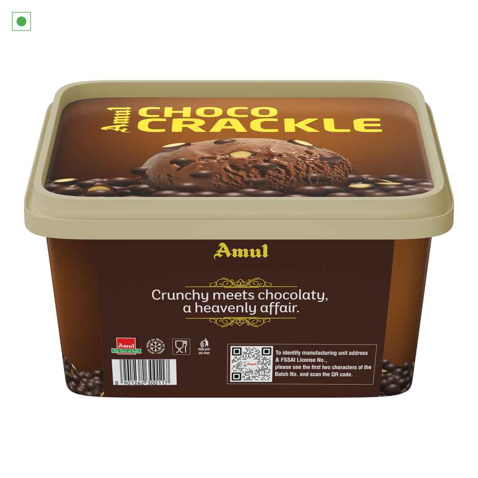 Amul Choco Crackle Icecream Tub
