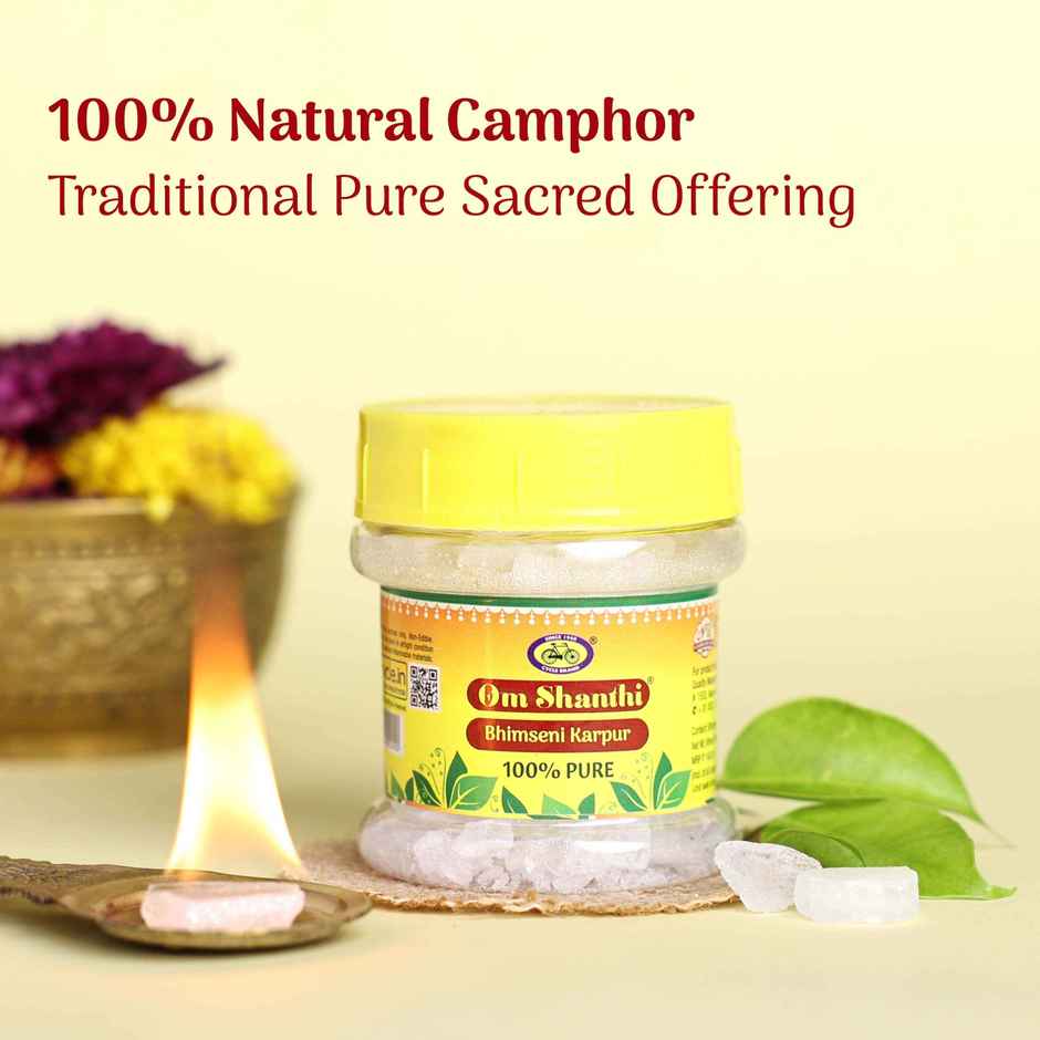Pure Om Shanthi Bhimseni Camphor | Cycle Combo 