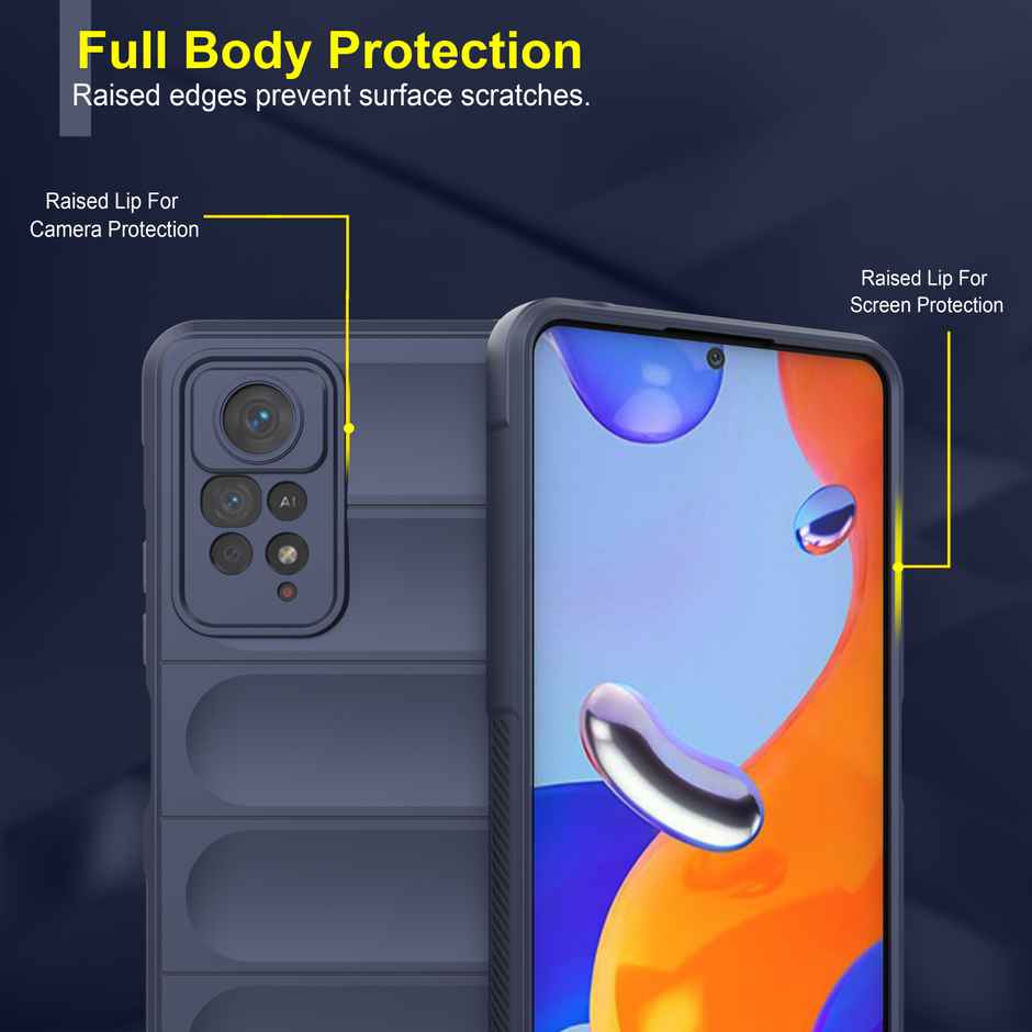 Zapcase Back Cover for Mi Redmi Note 11 Pro Plus 5G | Magic-Sapphire