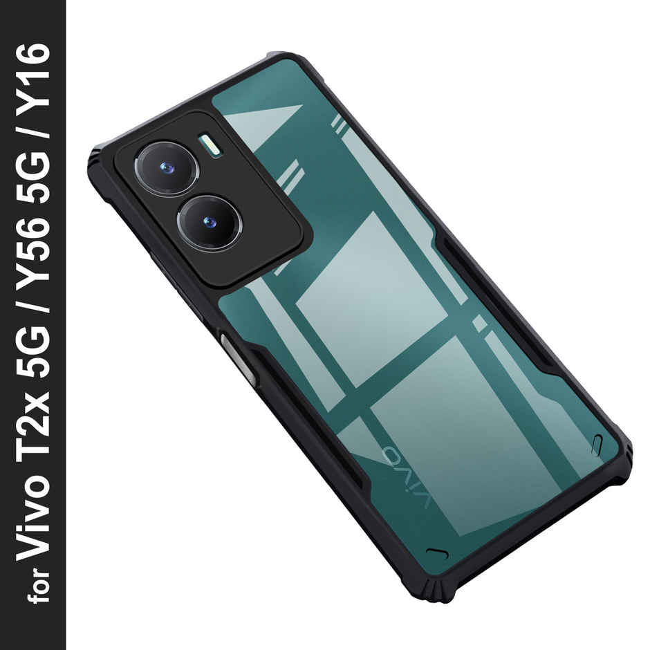Zapcase Back Cover for Vivo Y16 | Matte-Black