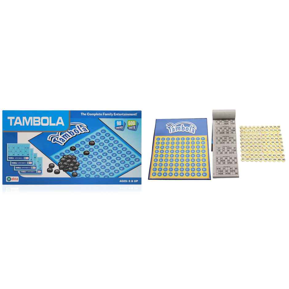 Ekta Tambola Board Game with 600 Tickets, All Time Family Entertainer Board Game | 8+ years