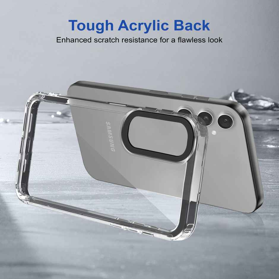 Zapcase Back Cover For Samsung Galaxy A14 5G (Space-Black)