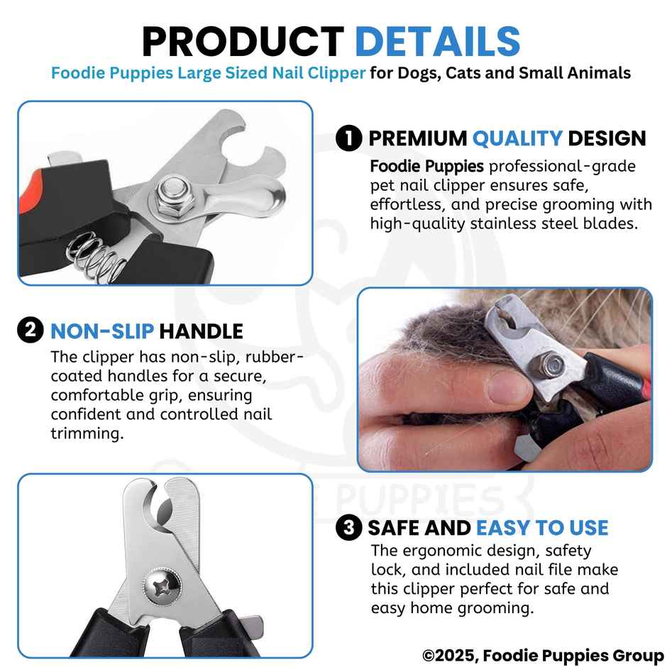 Foodie Puppies Nail Clipper for Pets | Large