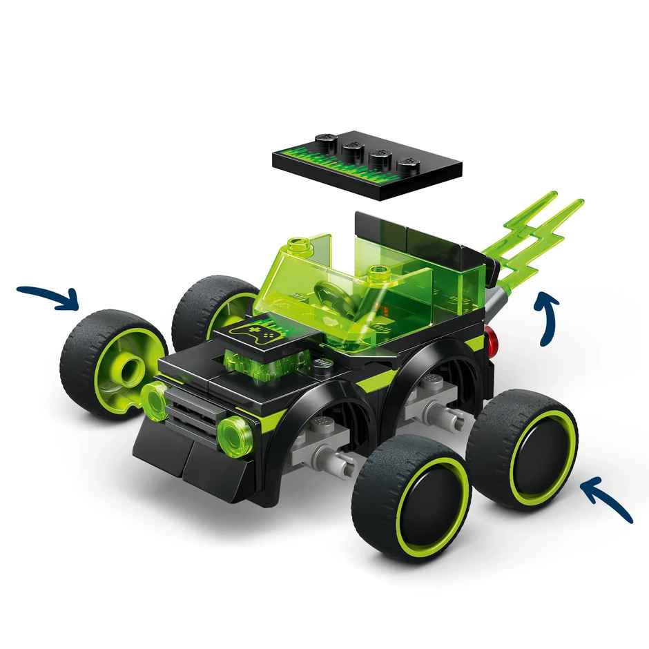 LEGO City Rides Gaming Race Car Model Car Kit 60484