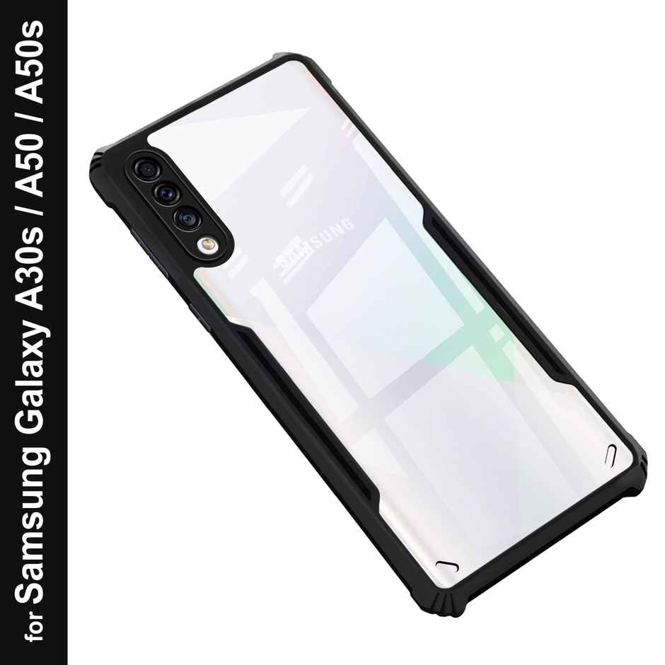 Zapcase Back Cover for Samsung Galaxy A50 | A50s | A30s | Matte-Black