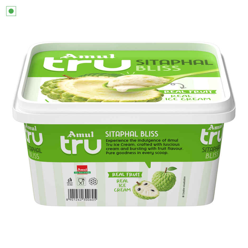 Amul Tru Sitaphal Bliss Ice Cream Tub