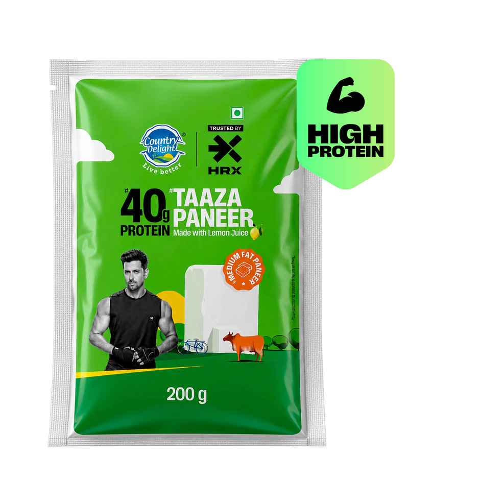 Country Delight 40g Protein Taaza Paneer