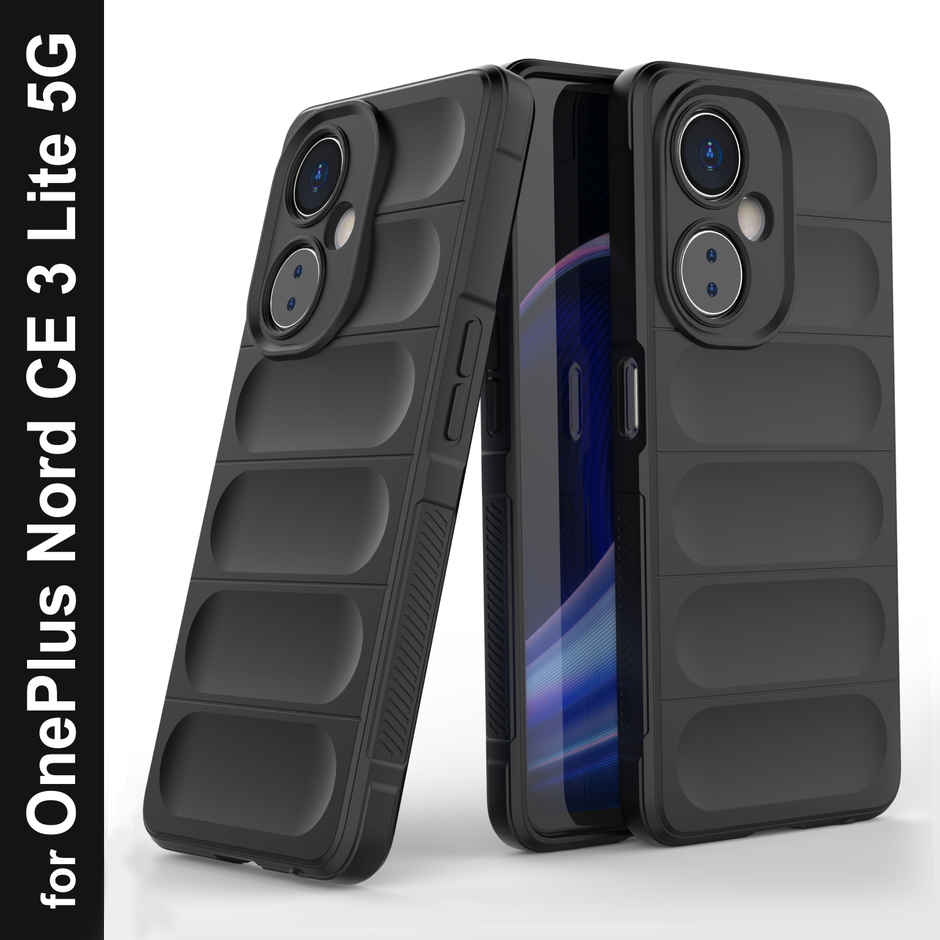 Zapcase Back Cover For Oneplus Nord Ce 3 Lite 5G (Magic-Black)