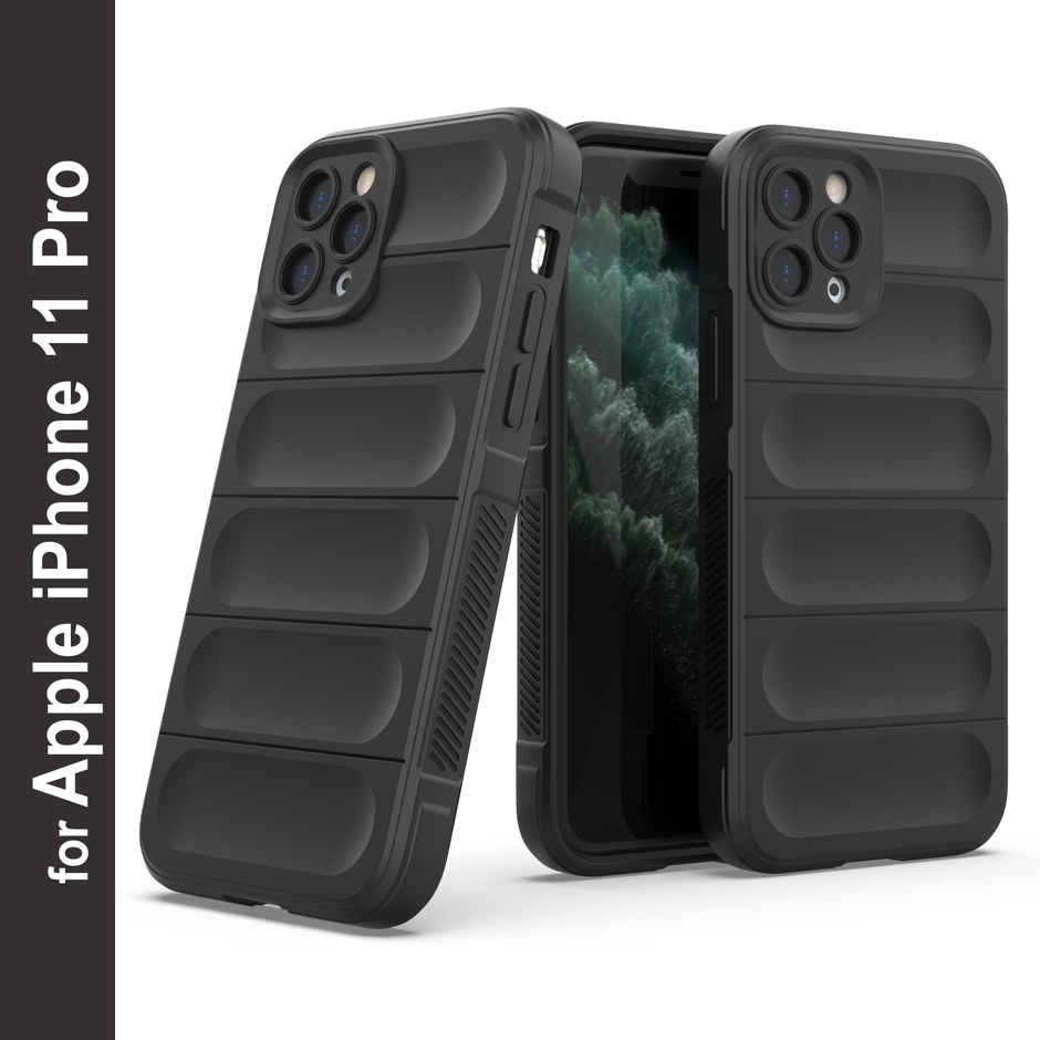 Zapcase Back Cover for Apple iPhone 11 Pro | Magic-Black