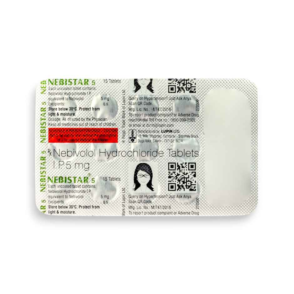 Nebistar 5 Tablet
