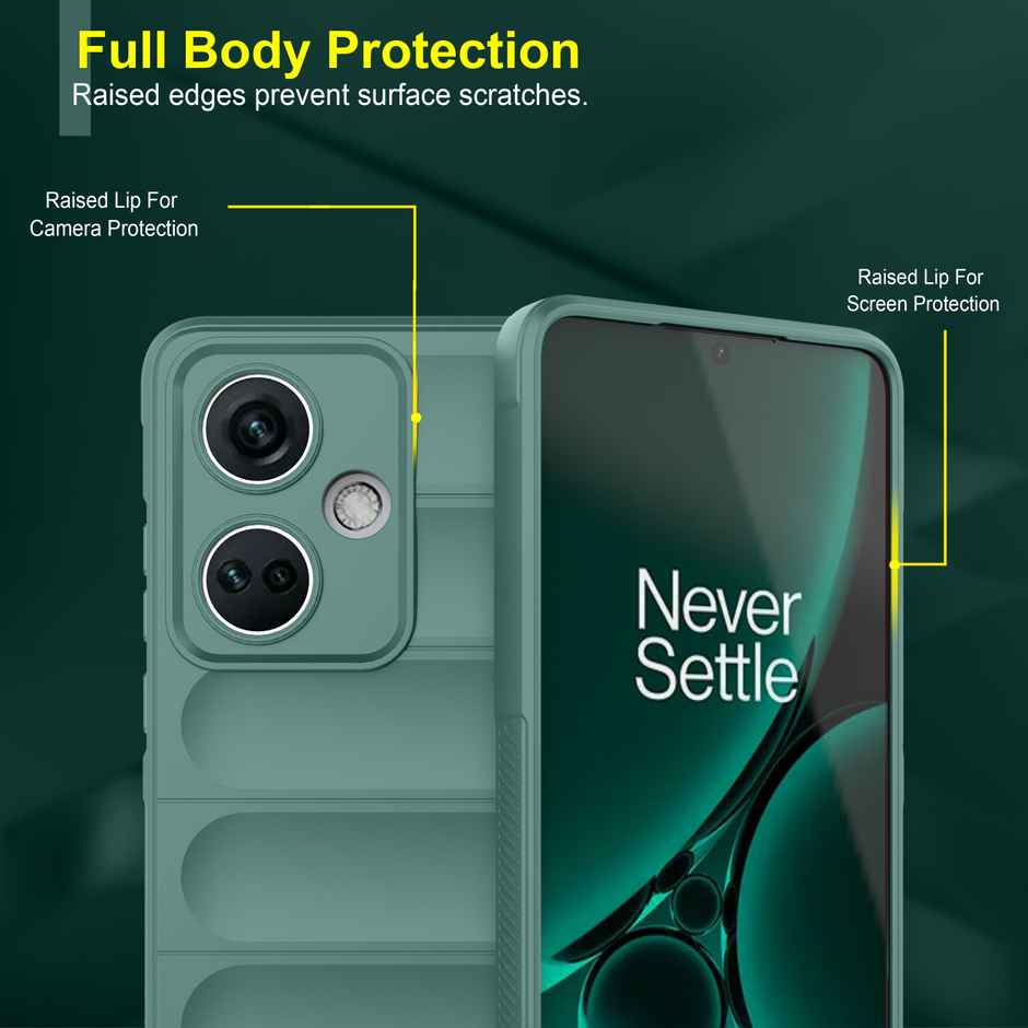 Zapcase Back Cover for OnePlus Nord CE 3 5G | Magic-DarkGreen