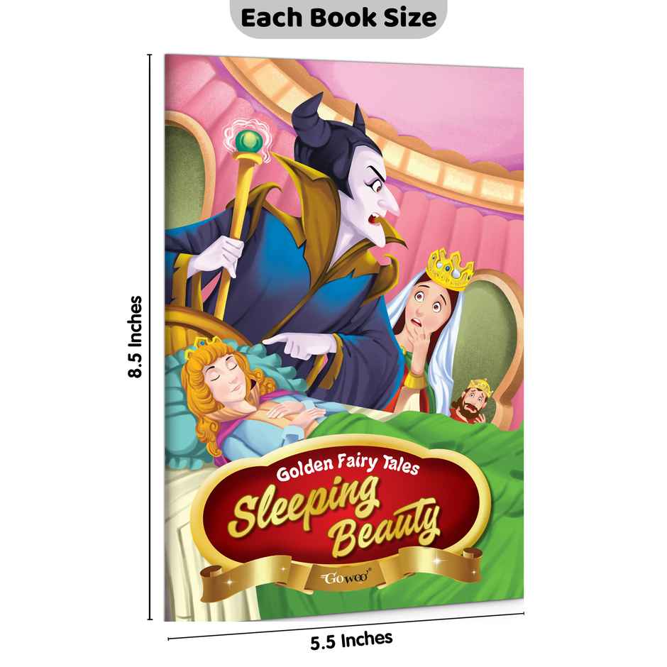 Thumbelina | Sleeping Beauty | the Jungle Book and More - Golden Fairy Tales | Pack of 5 Books