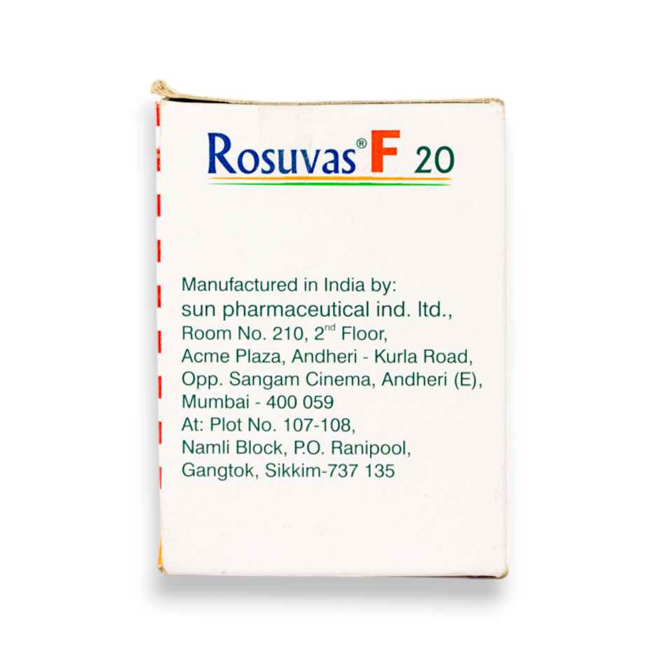 Rosuvas F 20 Tablet