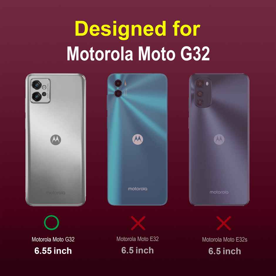 Zapcase Back Cover for Motorola G32 | Magic-Plum