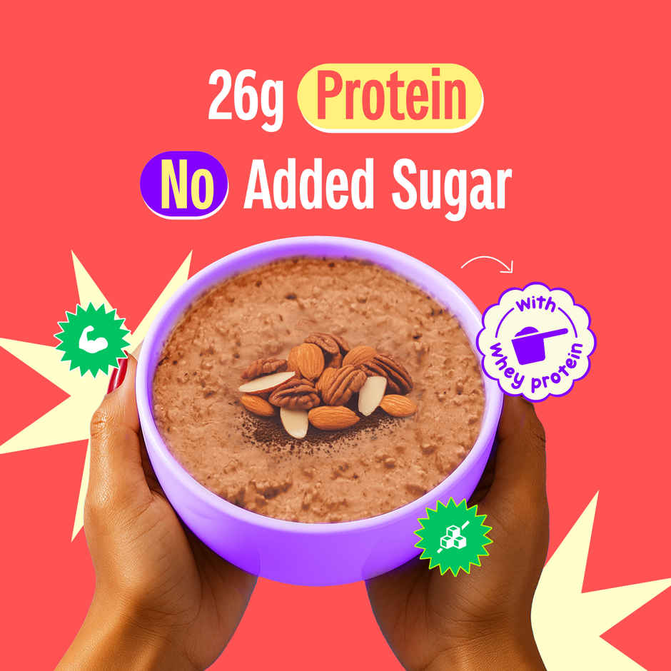 Yoga Bar 26% High Protein Oats Filter Coffee, No Added Sugar, High Fibre, Added Probiotics