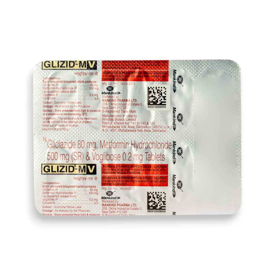 Glizid-MV Tablet SR