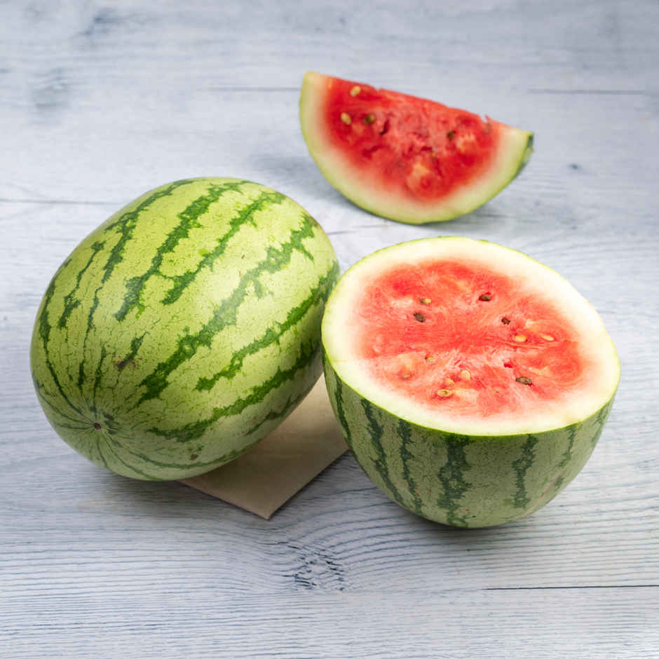 Regular Watermelon Watermelon Striped (Regular) - Buy at ₹82 Online | Instant Delivery - Zepto
