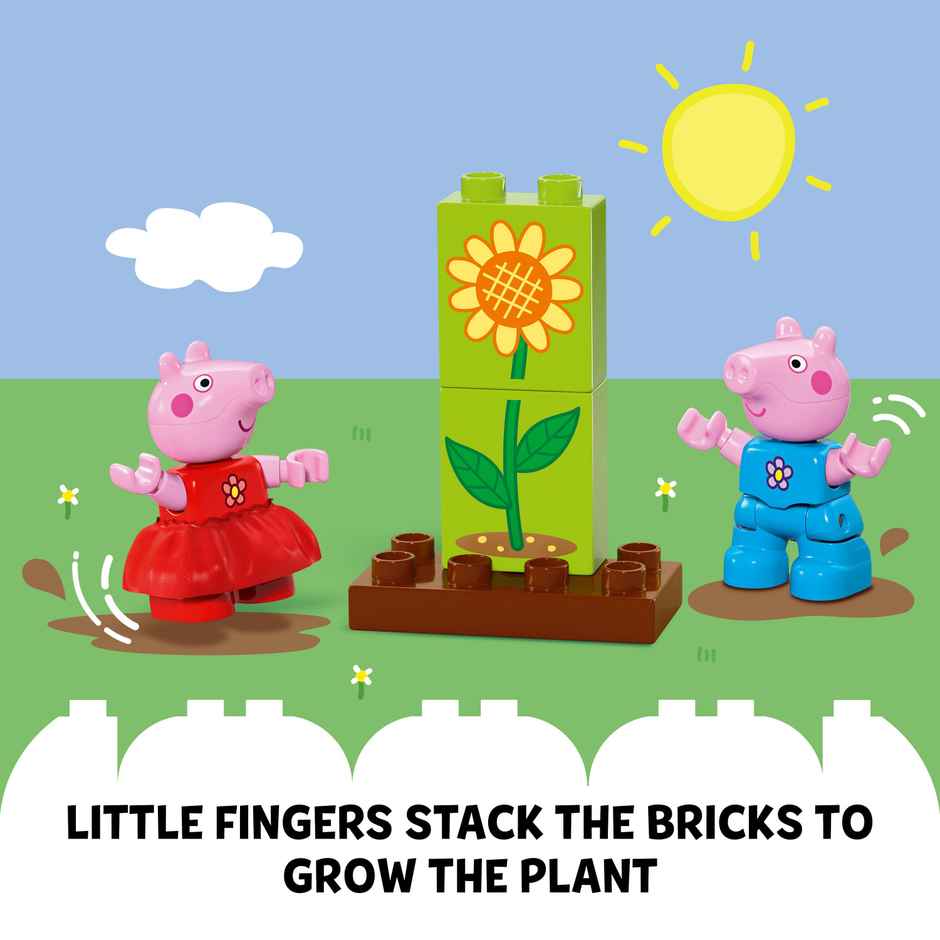 Lego DUPLO Peppa Pig Garden and Tree House Toy 10431 (20 Pieces)