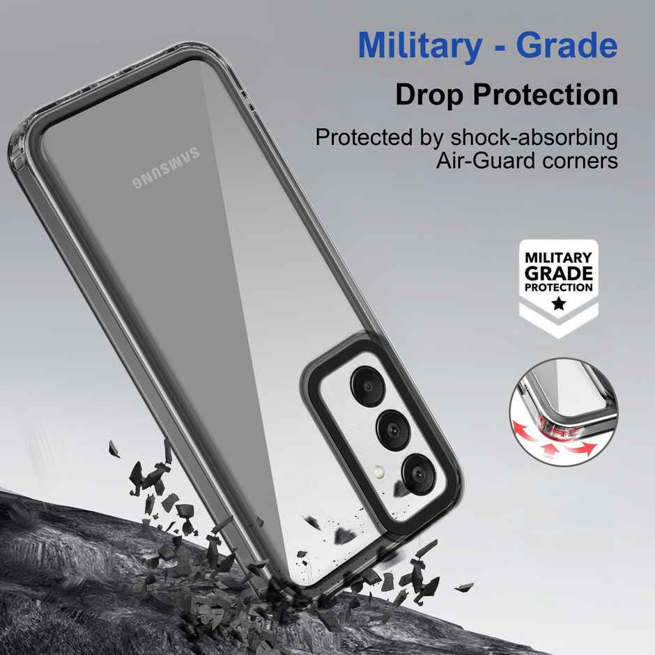 Zapcase Back Cover for Samsung Galaxy A16 5G | Space-Black