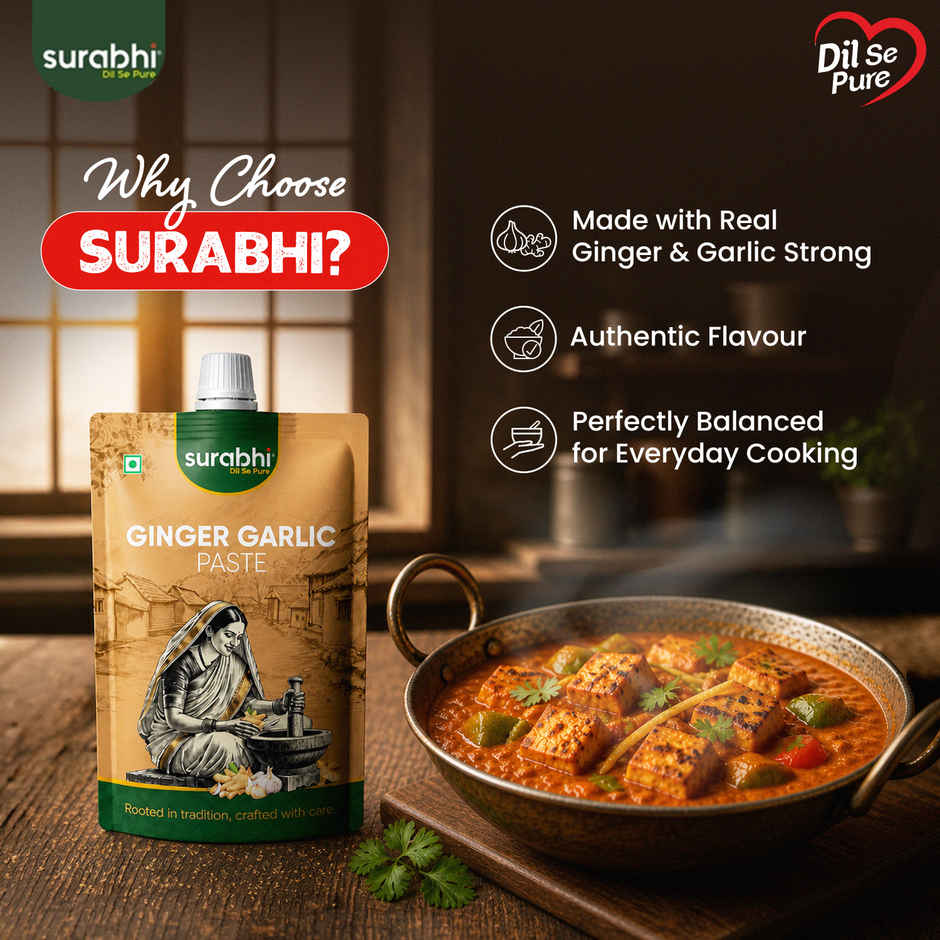 Surabhi Ginger Garlic Paste Sp