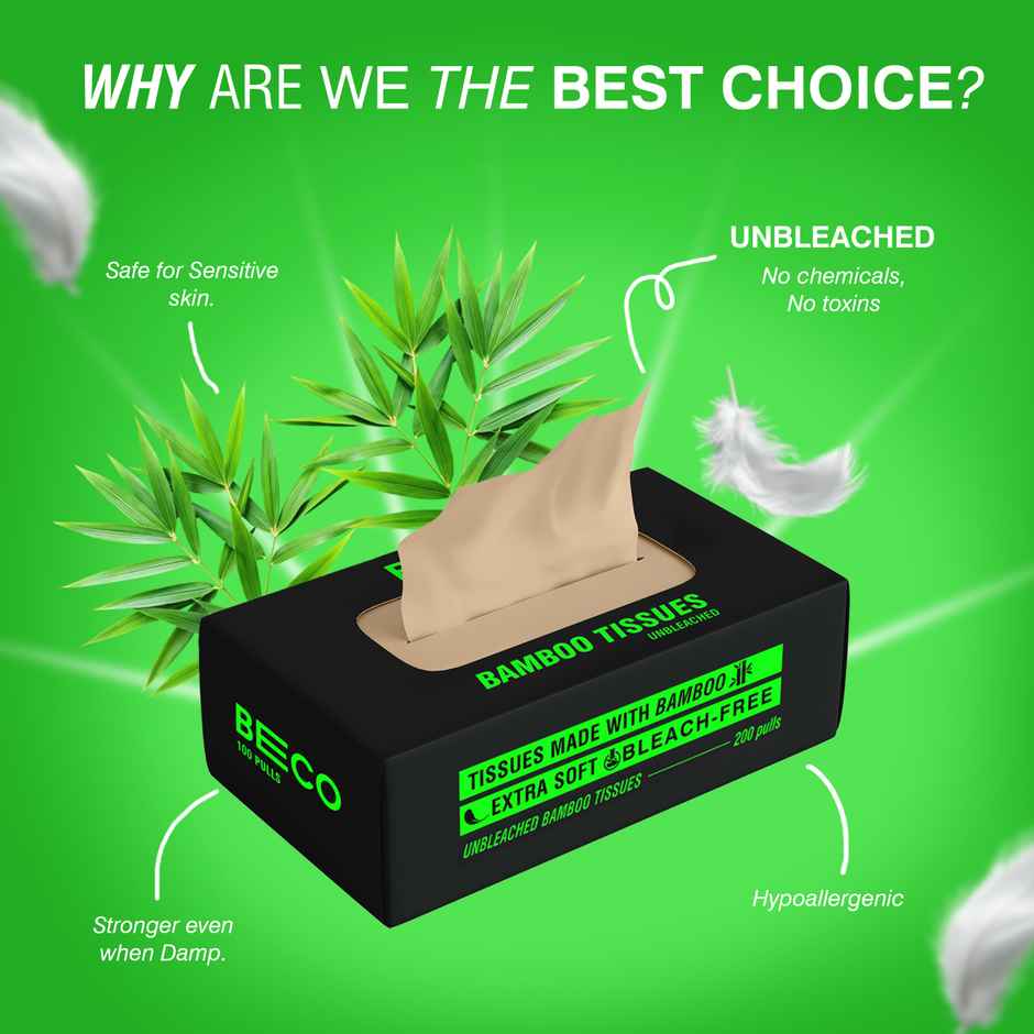 Beco Super Soft Facial Tissue paper | Carbox | 2 ply