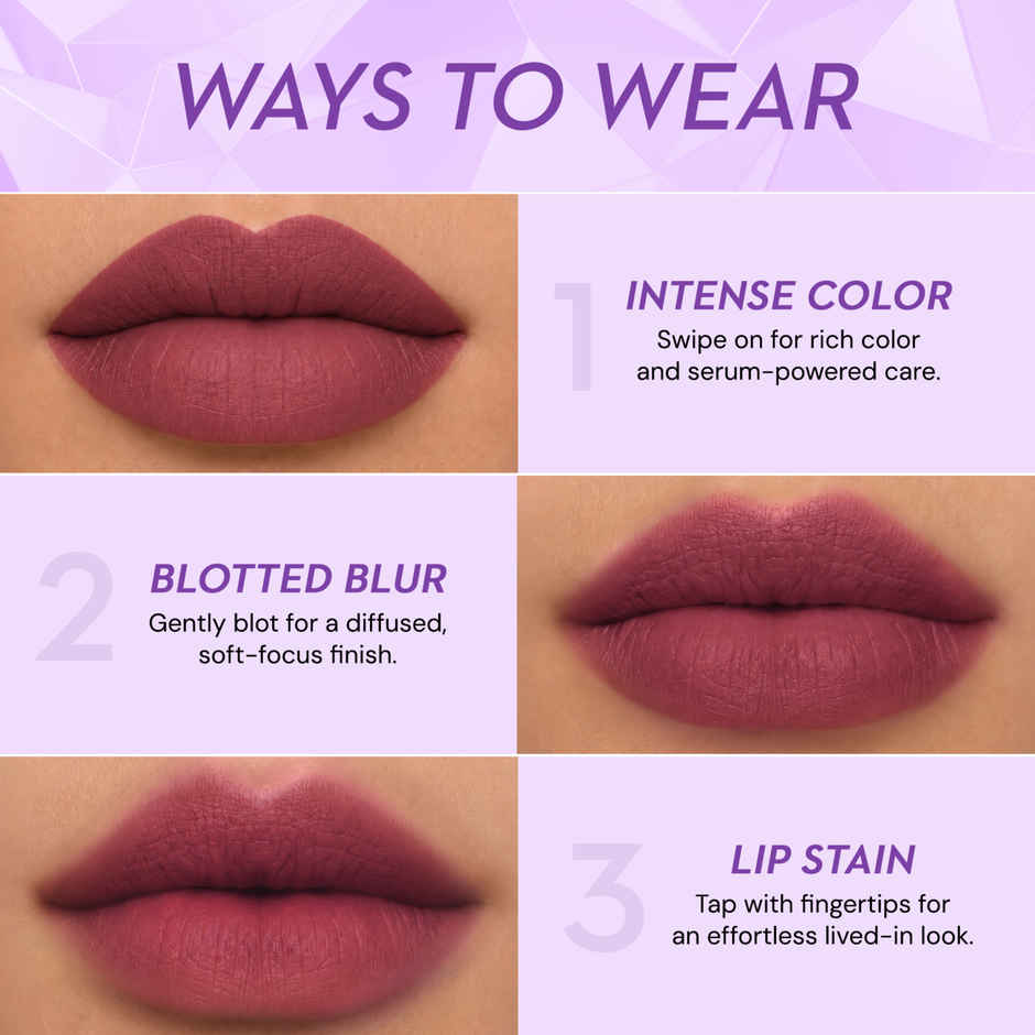 SUGAR Glide Peptide Serum Lipstick | 05 Parisian Pink