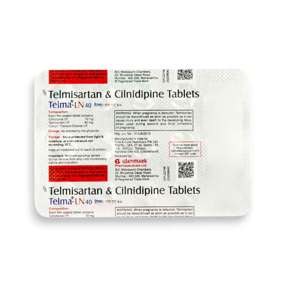 Telma-LN 40 Tablet