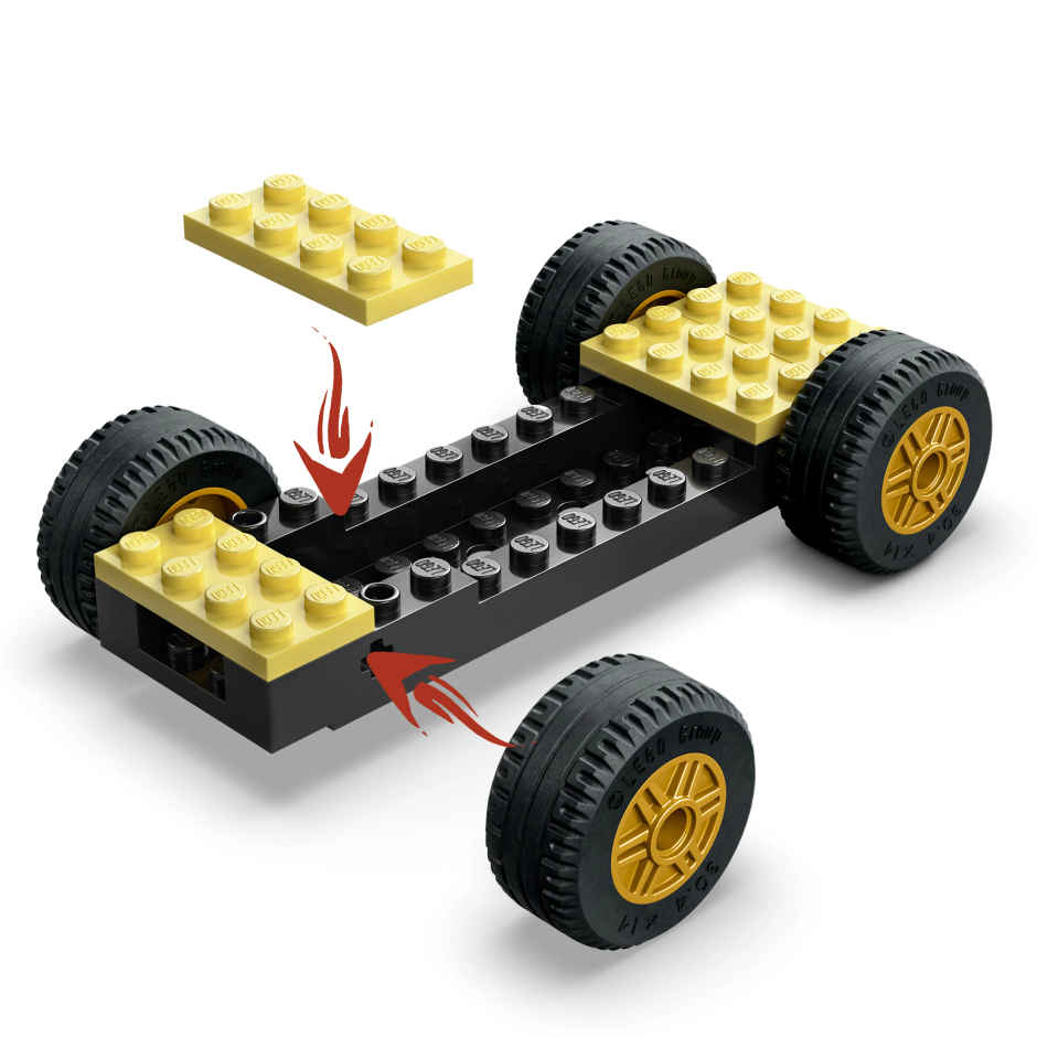 LEGO NINJAGO Rogue vs Drix Race Car Duel Ninja Toy Playset 71840