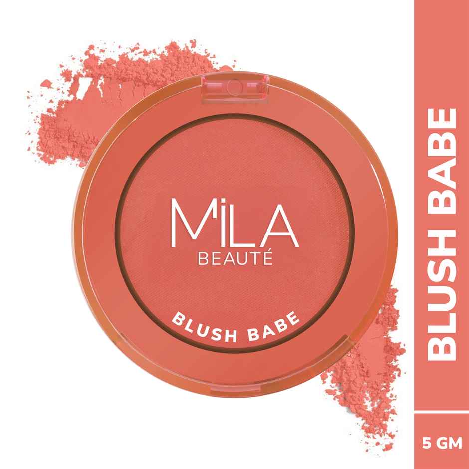 Mila Beaut� Blush Babe Powder Blush - 02 Peach Soda