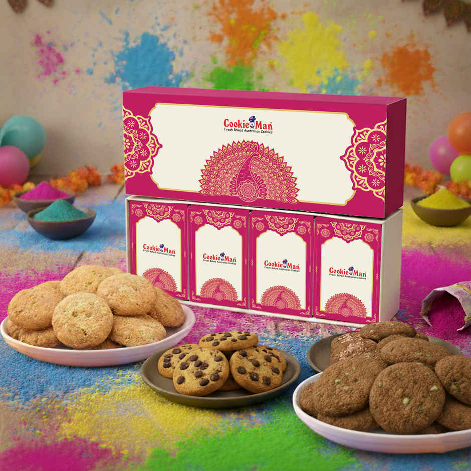 Cookie Man Father's Day Celebration Festive Combo Gift Box