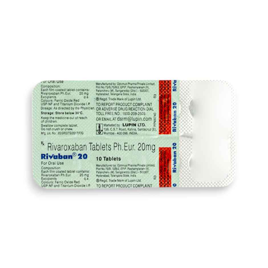 Rivaban 20 Tablet