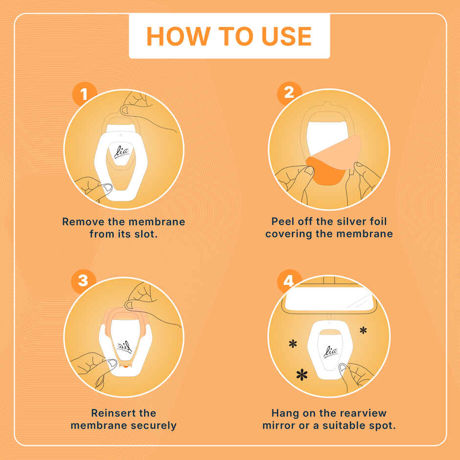 Lia Aroma Tag Citrus Sunrise | From House of Cycle