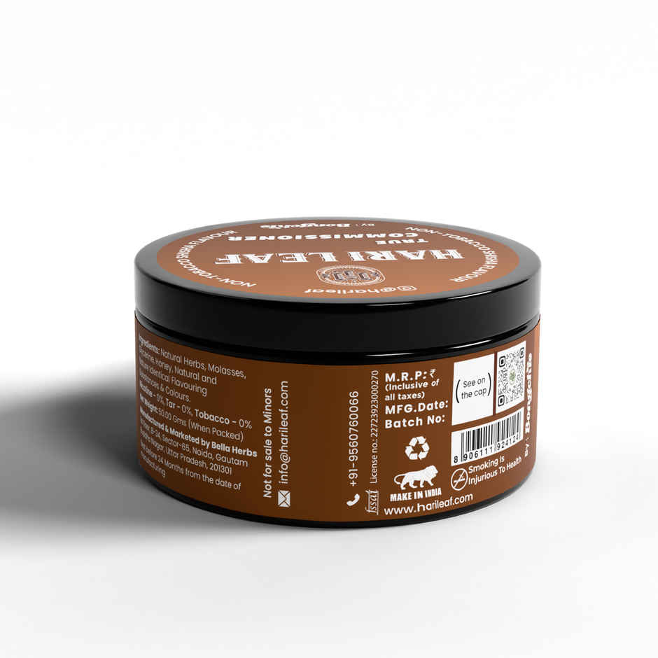 Hari Leaf True Commissioner Herbal Hookah Flavour