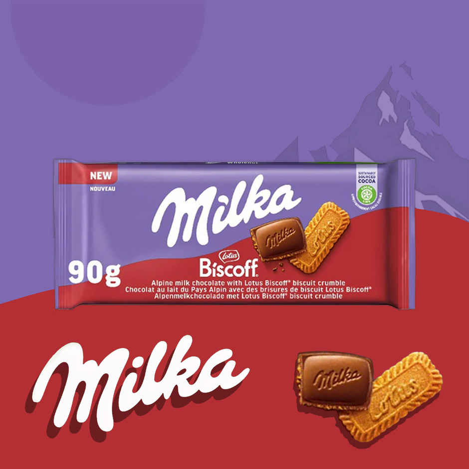 Milka Lotus Biscoff Bar