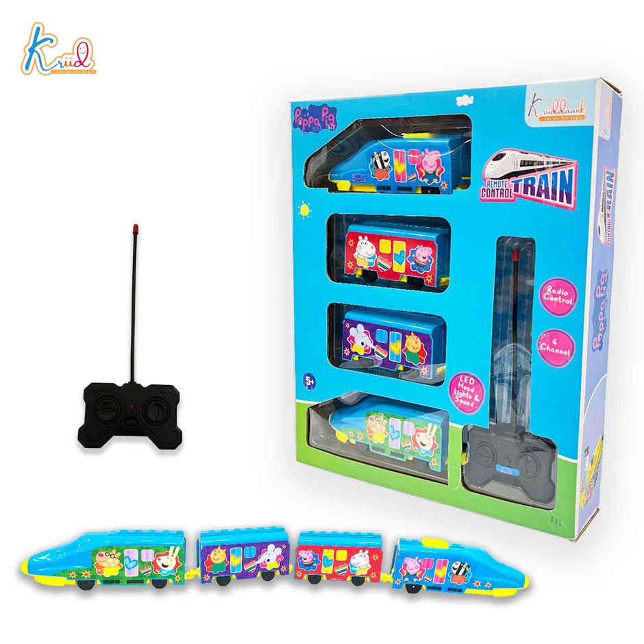 Kriiddaank Remote Control Train Peppa
