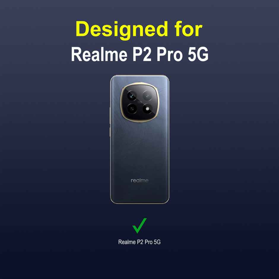 Zapcase Back Cover for Realme P2 Pro 5G | Magic-Sapphire