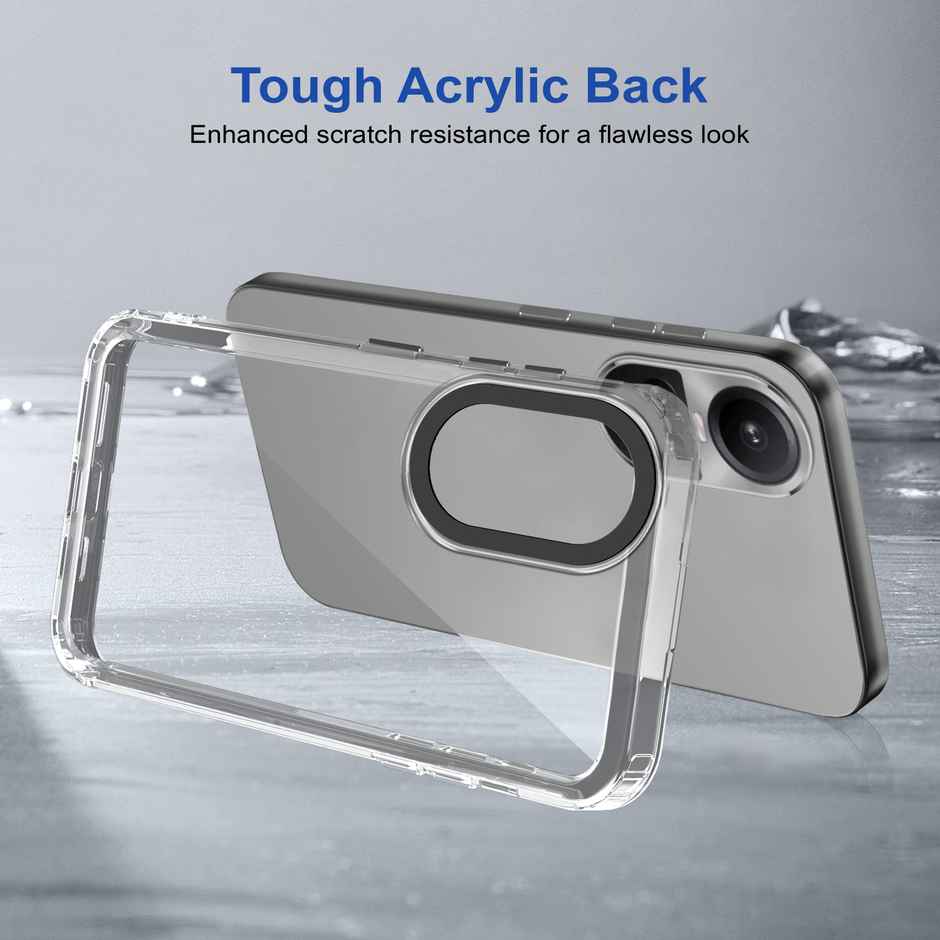 Zapcase Back Cover for OPPO Reno10 5G | Space-Clear