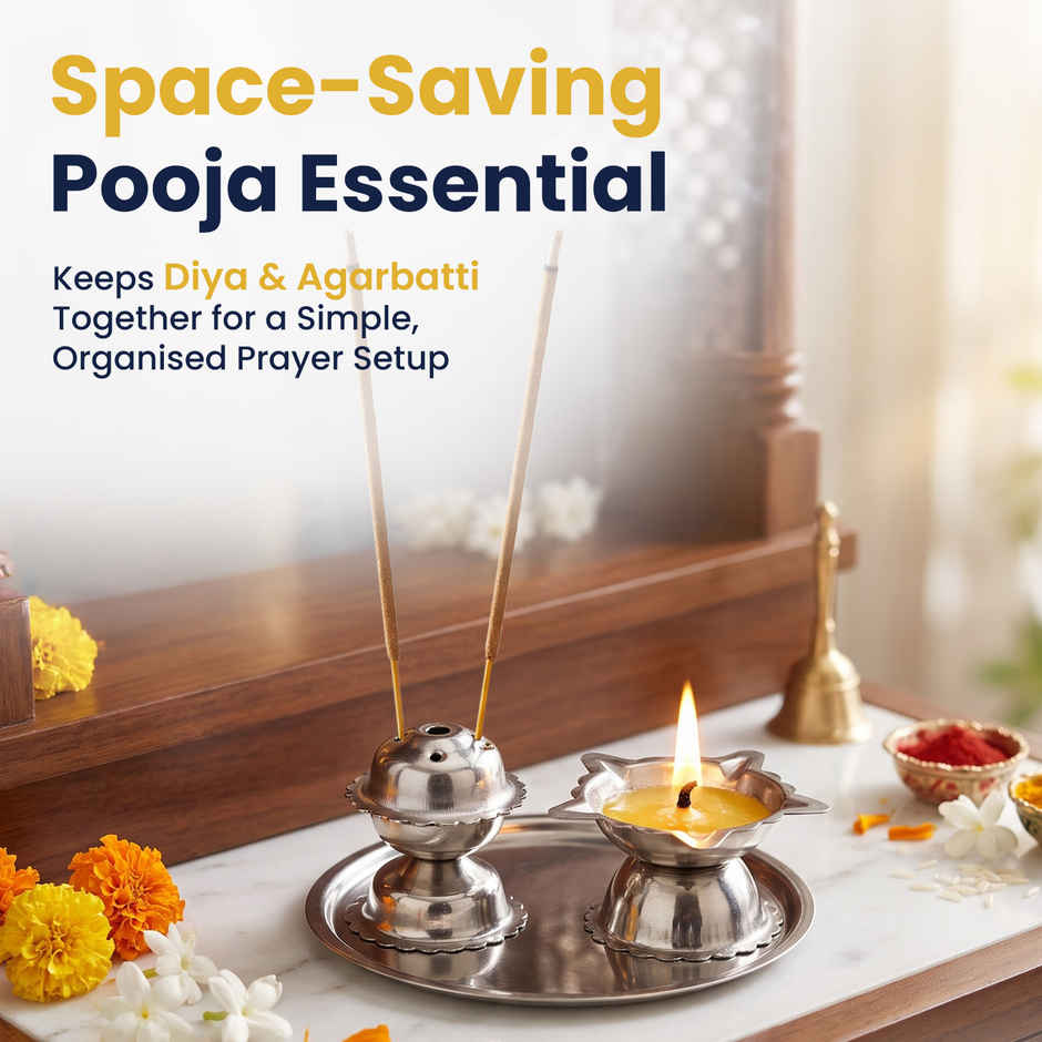 Mini Agarbatti Diya Thali | From House of Cycle