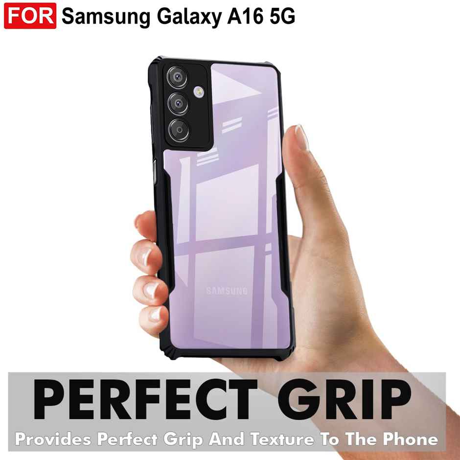 Zapcase Back Cover for Samsung Galaxy A16 5G | Matte-Black