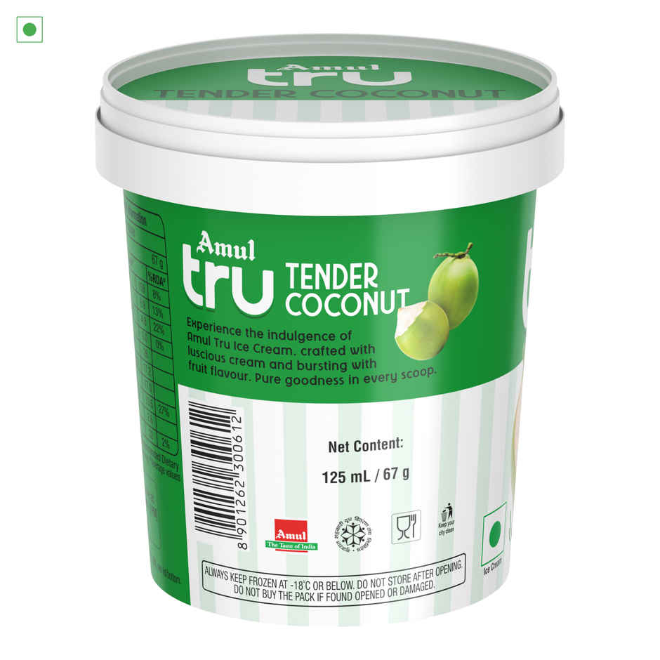 Amul Tru Tender Coconut Icecream Cup